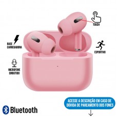 Fone Bluetooth Tom Pastel Inpods 13 - Rosa